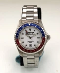 Eddie Bauer Ebtek Watch Men Pepsi Bezel Stainless Date White Batt 100M Quartz. Fixed Price $32.35.