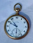 1917 Illinois Springfield Jewel Pocket Watch - Dueber 20YR Case Running. Fixed Price $250.75.