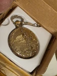 Vintage Pocket Watch 1886-1986 Commemorative Limited Edition Statue Of Liberty. Fixed Price $28.49.