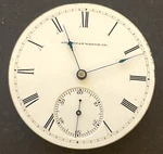 Antique 1876 Waltham Ps Bartlett 1874 Pocket Watch Movement Parts/repair 10S 15J. Fixed Price $49.95.