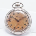1930S Westclox Bull's Eye "dollar" Pocket Watch Parts As-is Water Damage. Fixed Price $18.99.