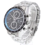 Tag Heuer Carrera Ring Master Jason Babin CV201X 41MM Ss Black Dial Watch #C7645. Fixed Price $1957.32.