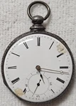 Rare Mj Tobias Liverpool, 13J, 16S, Silver Of Key Wind Pocket Watch - Runs!. Fixed Price $199.99.