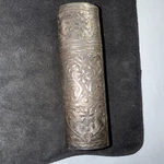 Sterling Long Box Slender Chinese Loose Tea Holder Pill 28 Gr 3 7/8 Antique. Fixed Price $259.93.