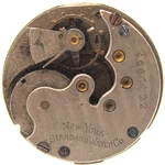 1905 New York Standard Pocket Watch Movement 4660122 Grade: 144 6S 7J (JJ3). Fixed Price $19.95.