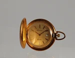 Arnex Pocket Watch Gold-tone Vintage Groomsman Quartz Runs Well Swiss Movement. Fixed Price $35.00.