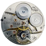 Antique 12S Waltham 1924 Col. B 17 Jewel Mechanical Pocket Watch Movement 1225. Fixed Price $67.80.