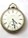 Vintage Elgin Pocket Watch, 1920'S, Watches. Fixed Price $165.00.