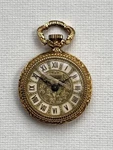 Vintage Sheffield Gold Tone Pocket Watch Pendant -swiss Made Manual Wind. Fixed Price $15.99.