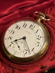 Beautiful Waltham 21J Crescent St. Model 1892, 18S, Perfect Gf Of Monitor Case!. Fixed Price $449.99.