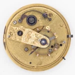 Josh. Johnson Of Liverpool 44.2 X 13.8 Mm Fusee Key Wind Antique Pocket Watch Mo. Fixed Price $60.00.