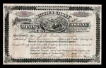 1887 Black Hills - Seth Bullock Sheriff Of Deadwood Signs Stock Certificate. Fixed Price $2895.00.