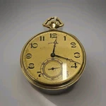 Antique Illinois 12S 17J James Garfield Pocket Watch 25YR 14KGF Wadsworth Case. Fixed Price $349.95.