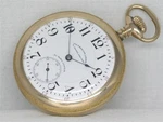 Rare 18S Waltham 1892 Gamse American Leader 21J 14K Gf Pocketwatch, Serviced!. Fixed Price $1295.00.