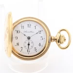 Antique 0S Hamilton Lady 17J Mechanical Hunter Pocket Watch 303 Swiss. Fixed Price $565.00.