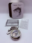 Avon Majestic Waters Al Agnew Exclusive Edition Bass Pocket Watch W/certificate. Fixed Price $9.00.