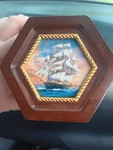 Franklin Mint, The Cutty Sark Pocket Watch With Chain And Wooden Chest. Fixed Price $200.00.