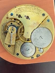 Vintage 16S Waltham Pocket Watch Movement, Gr. 22, Running, Year 1891-1892. Fixed Price $70.00.