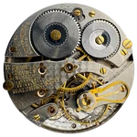 Antique 16S 1913 Waltham 1908 17J Mech Open Face Pocket Watch Mov't No. 636 Runs. Fixed Price $67.80.