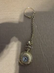 Zawato Quartz Full Hunter Yellow Gold Pocket Watch Roman Numerals Chain. Fixed Price $16.00.