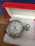 Hampden Watch Co., Canton, Ohio 1901, 17JEWEL, 16 Size Pocket Parts. Fixed Price $150.00.