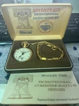Bicentennial Pocket Watch Registered Numbered Bradley Time 1776-1976 Vintage. Fixed Price $100.00.