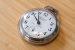 Vintage Westclox Scotty Pocket Watch Shock-resistant Manual Wind, Usa. Fixed Price $45.00.