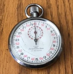 Vintage American Time Stopwatch Kif Protected Case Metal Swiss 8939 Sports. Fixed Price $74.99.