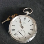 Antique Solid Silver Gents Kay Worcester Pocket Watch W/o 1885 REF4521. Fixed Price $117.95.