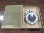 Rare Sears 7 Jewels 1/10 Swiss Made Mechanical Wind Up Stopwatch Original Box. Fixed Price $106.25.