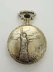 Quartz Limited Edition Commemorative 1886 1986 Statue Of Liberty Pocket Watch. Fixed Price $30.00.