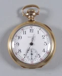 Waltham Lady Gold Filled Open Faced Pocket Watch 17185362 Monogrammed. Fixed Price $200.00.