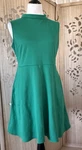 New York & Company Kelly Green Stretch Knit Dress With Pockets Large. Fixed Price $14.50.