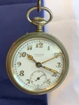 Vtg Stentor Pocket Watch Lauret Swiss Analog Openface Timepiece *running*. Fixed Price $229.95.