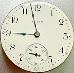 * Size Elgin 7J Ps Gr. 294 M. Gilt 5 Pocket Watch Movt To Fi M18. Fixed Price $35.00.