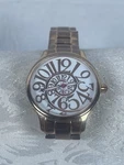 Betsy Johnson Quartz Watch Women Xo BJ00040-14 Rose Gold Tone .. Fixed Price $25.00.