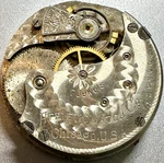 * 1899 6S Trenton Athletic Grade 7J Pocket Watch Movement Parts Repair P52. Fixed Price $19.99.
