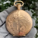 1918 Waltham P.s. Bartlett 16S 17J Gold Filled Hunting Case Pocket Watch. Fixed Price $649.00.