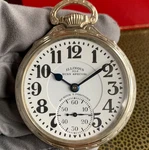 1931 Illinois "flying J" 163 Bunn Special Type 16S 23 Jewels Pocket Watch. Fixed Price $3899.00.