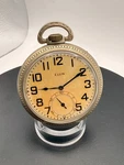 Vintage Elgin Pocket Watch, Circa 1943, 16S, Jewel, Nickel Base Metal, Running. Fixed Price $125.00.
