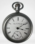 Antique Elgin Nat'l Watch Co Pocket Silveride Case No Crystal Parts. Fixed Price $69.95.