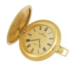Tiffany & Co. Universal 18K Gold 42MM Full Hunter Pocket Watch. Fixed Price $6759.66.