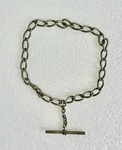 Antique Omd Oscar Mann Draper Pocket Watch Fob Link Chain Marked. Fixed Price $35.00.