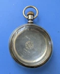 Vintage 18 Size Fahys NO1 Coin Silver Lever Set Pocket Watch Case. Fixed Price $395.00.