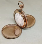 1903 Elgin Grade 206 6S 7J Gold Filled Hunter Pocket Watch - Parts/repair. Fixed Price $129.99.
