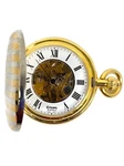 Citadel 19 Jewels Gold-silver Double Open Pocket Watch Works Great. Fixed Price $139.95.