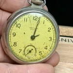 Vintage Westclox Scotty Pocket Watch Manual Wind Usa Silver Tone Mens 50MM. Fixed Price $24.50.