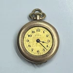 Vtg. Elgin Usa Ladies Gold Tone Pendant Watch S.w.c.co 20 Yr - Flaws/parts Only. Fixed Price $30.00.