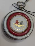 Franklin 1957 Corvette Pocket Watch Complete W/ Coa, Letter & Pouch. Fixed Price $32.99.