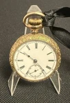 Gold Vintage Pocket Watch Columbia Co. Waltham.mass Usa 14K Solid 29G. Fixed Price $2000.00.